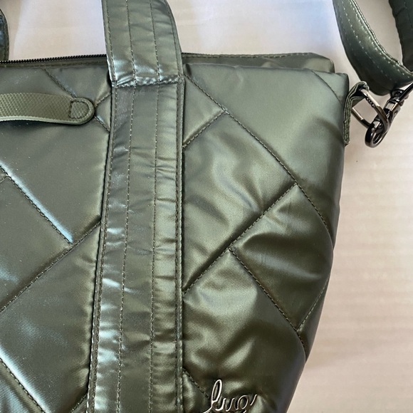Lug Dory Crossbody Bag Metallic Olive - Picture 4 of 16